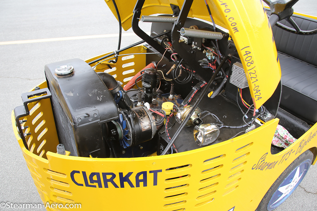 Clarkat 173 with it's new data plate