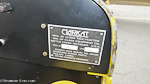 Clarkat 173 with it's new data plate